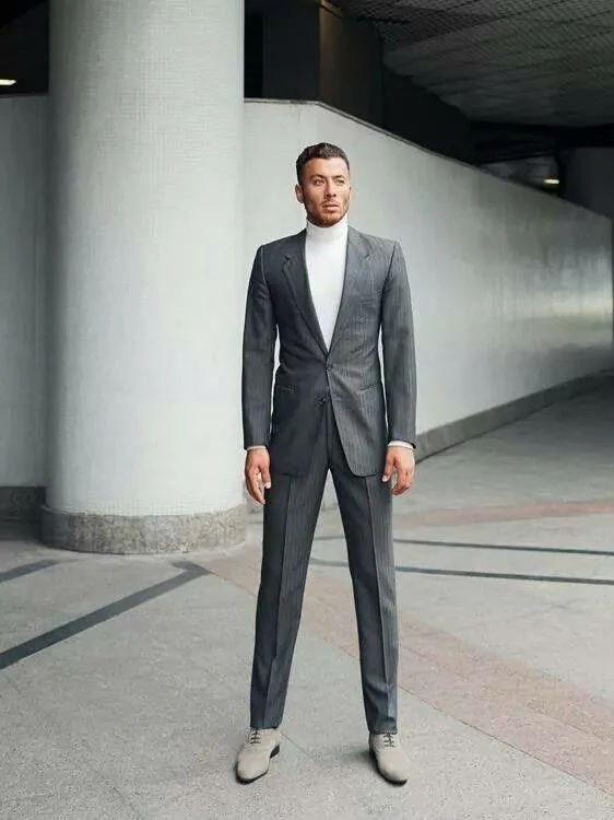 Grey suit